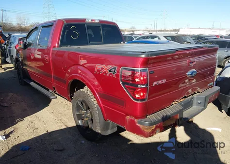 2013 Ford F-150 Fx4 from USA, damaged, VIN 1FTFW1ET3DFD35130